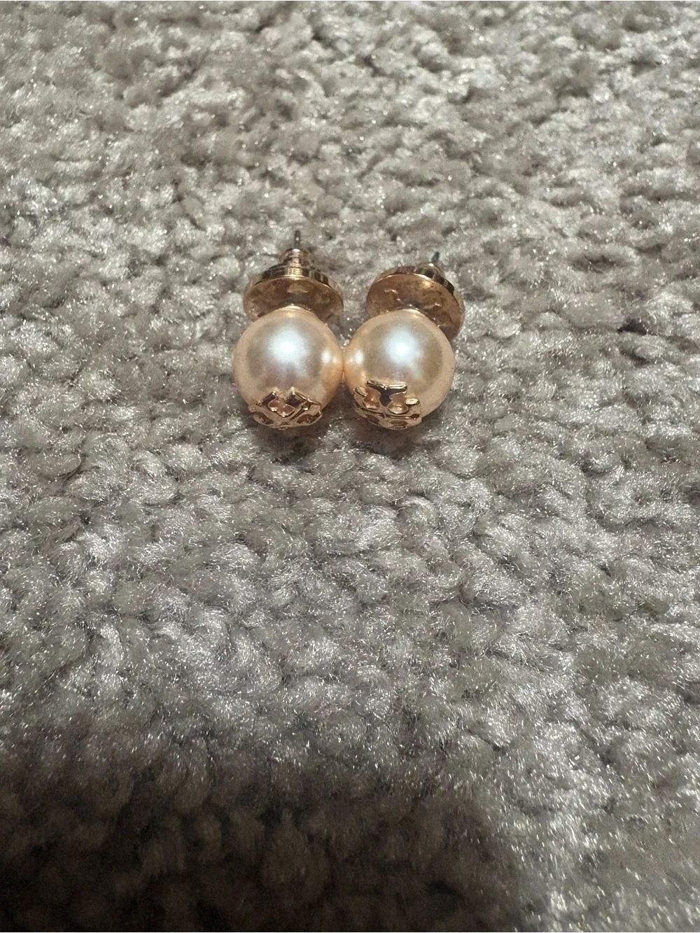 Tory Burch pearl earrings